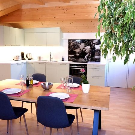 Ferienwohnung 100qm - super Lage - Südterrasse - riesige Küche Naturns Exterior foto